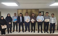 تجلیل از همکاران مدیریت بازرسی دانشگاه بمناسبت روز کارمند