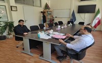 دیدار مدیر بازرسی، ارزیابی عملکرد و پاسخگویی به شکایات دانشگاه با معاون بهداشت