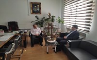 دیدار مدیر بازرسی دانشگاه با رییس مرکز بهداشت شهرستان ارومیه