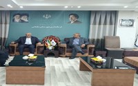 دیدار مدیر دفتر بازرسی و مدیریت عملکرد دانشگاه با فرماندار شهرستان سلماس